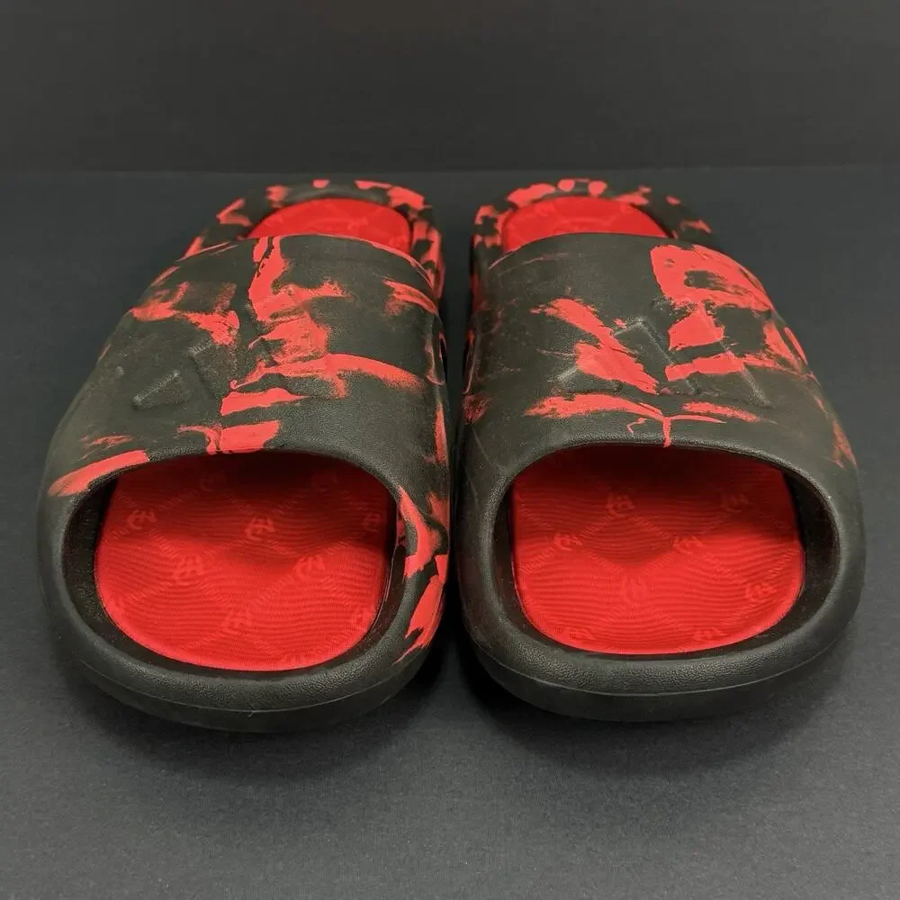 adidas Mahomes Adicane Slides Men’s Size 11 Black Red JH6548 New Without Box
